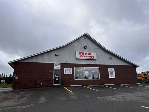 A Guy's Frenchys store in Oromocto, New Brunswick.